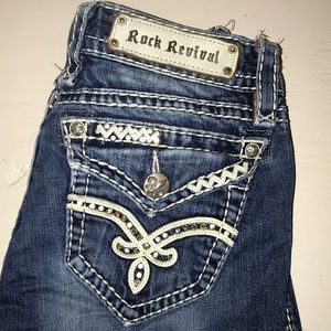 Rock revival boot cut jeans size 28